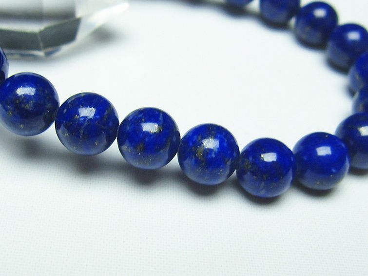 ラピスラズリ ブレスレット 8mm [t28-12361] 3枚目
