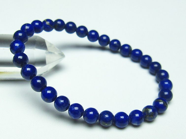 ラピスラズリ ブレスレット 6mm [t28-12380] 1枚目
