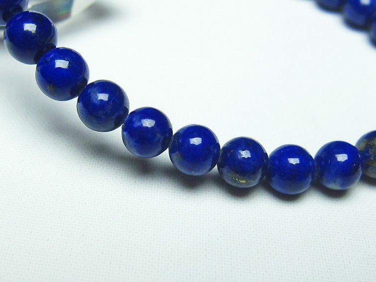 ラピスラズリ ブレスレット 6mm [t28-12380] 3枚目