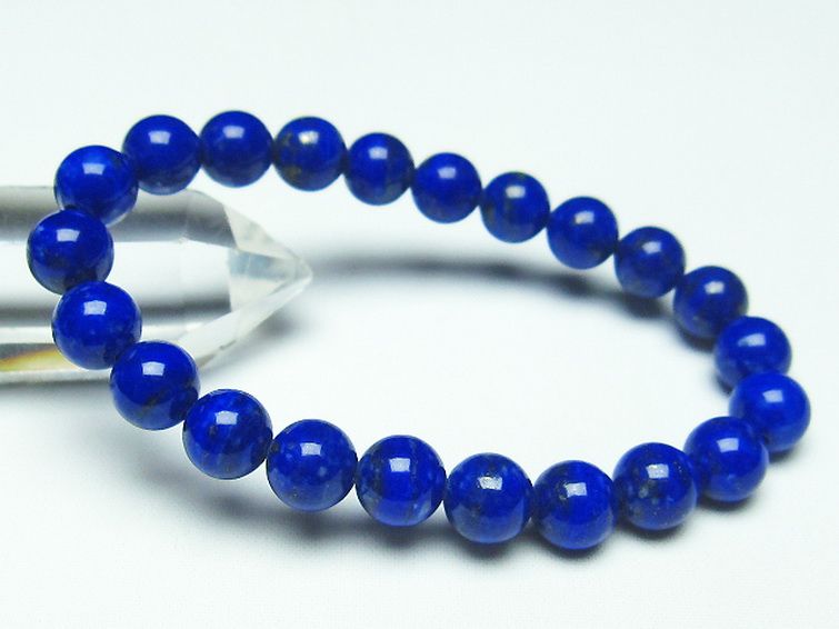 ラピスラズリ ブレスレット 8mm [t28-12389] 1枚目