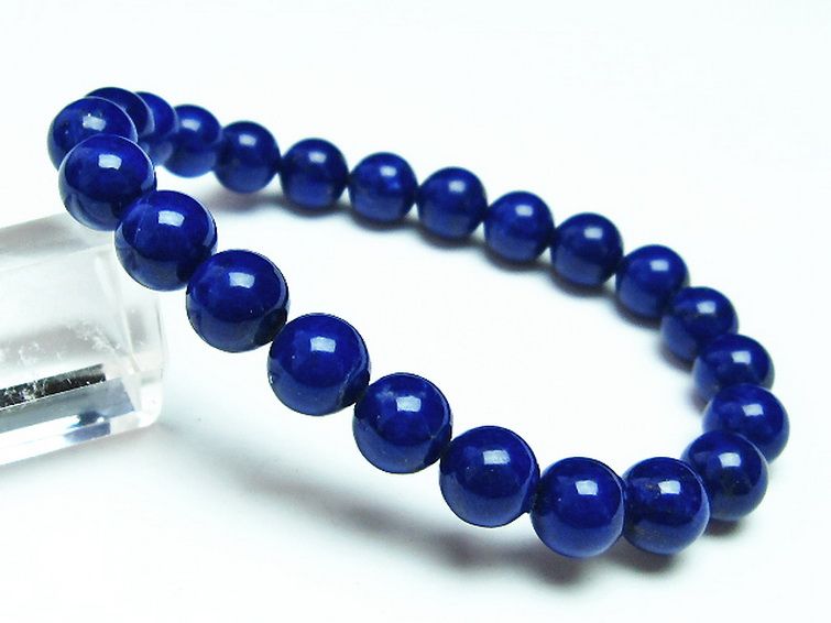 ラピスラズリ ブレスレット 8mm [t28-12539] 1枚目