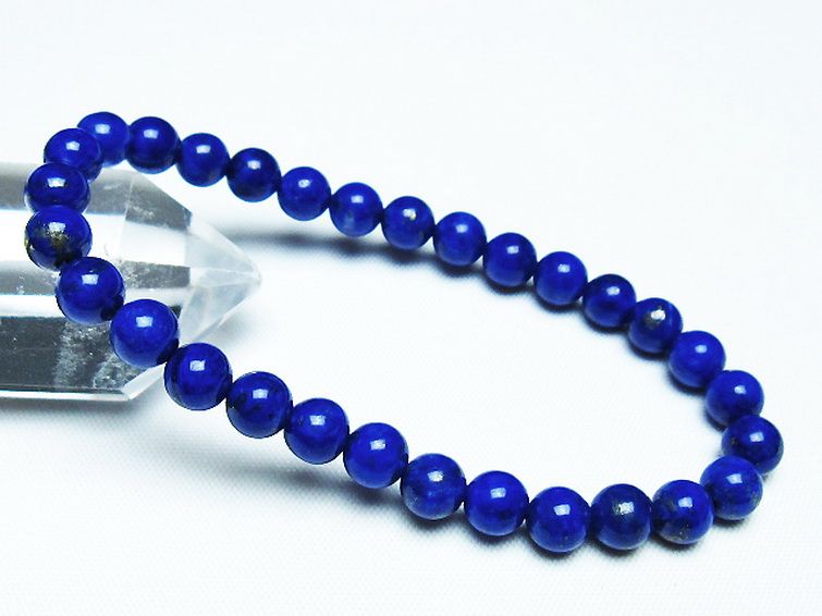 ラピスラズリ ブレスレット 6mm [t28-12556] 1枚目