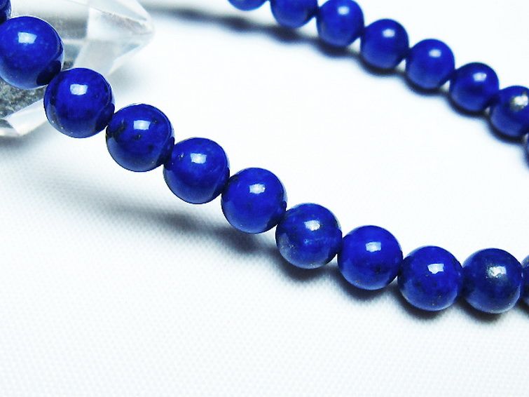 ラピスラズリ ブレスレット 6mm [t28-12556] 3枚目