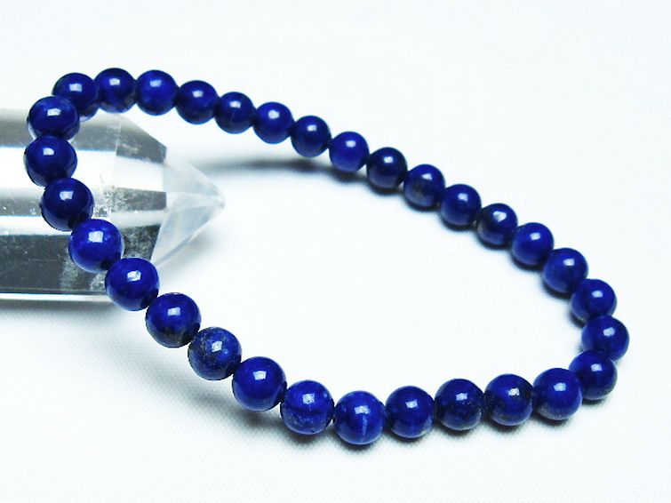 ラピスラズリ ブレスレット 6mm [t28-12559] 1枚目