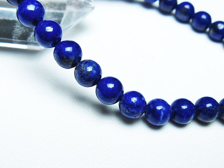 ラピスラズリ ブレスレット 6mm [t28-12559] 3枚目