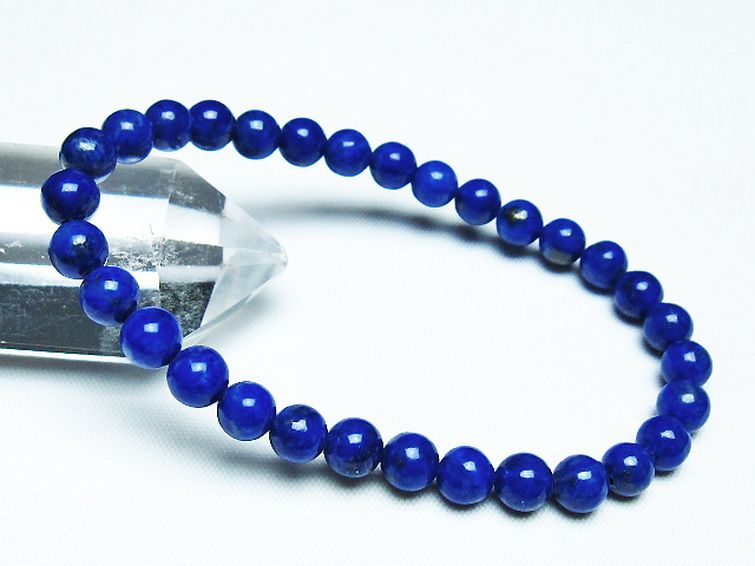 ラピスラズリ ブレスレット 6mm [T28-12584] 1枚目