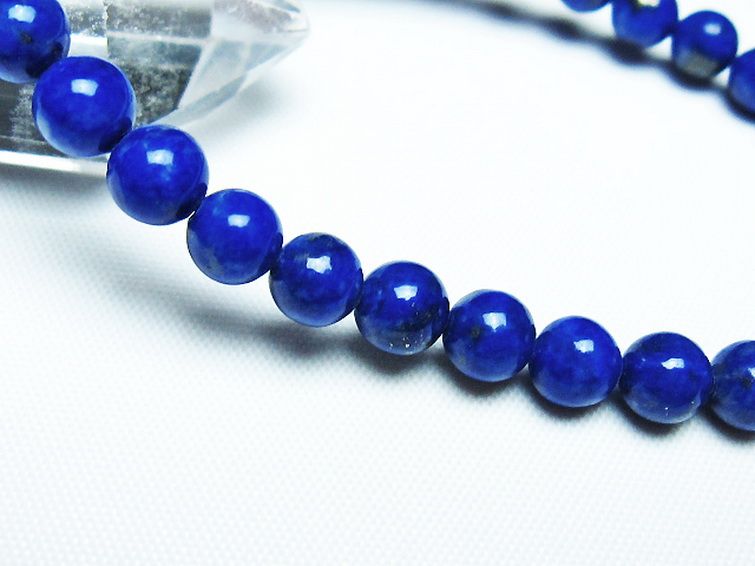 ラピスラズリ ブレスレット 6mm [T28-12584] 3枚目