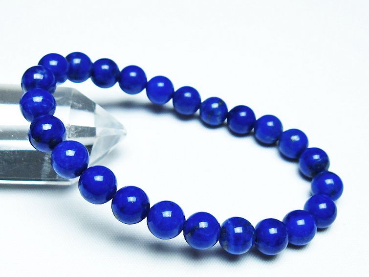 ラピスラズリ ブレスレット 8mm [t28-12588] 1枚目