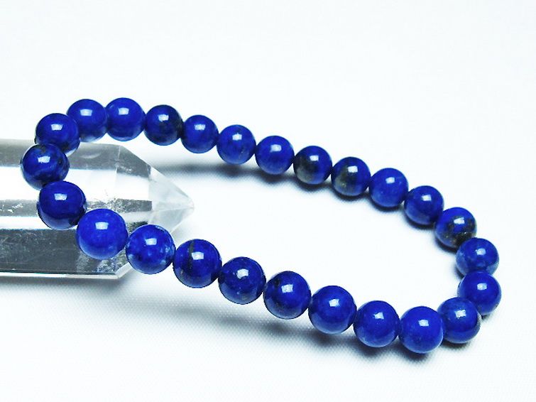 ラピスラズリ ブレスレット 8mm [t28-12589] 1枚目