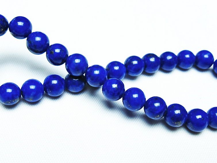 ラピスラズリ ブレスレット 6mm [T28-12671] 2枚目