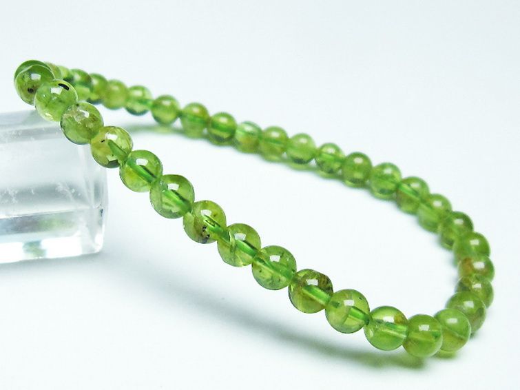 ペリドット ブレスレット 5mm [T283-10132] 1枚目