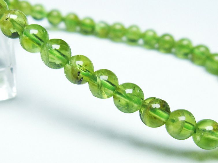 ペリドット ブレスレット 5mm [T283-10132] 3枚目