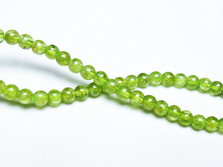 ペリドット ブレスレット 4mm [T283-10448] 2枚目