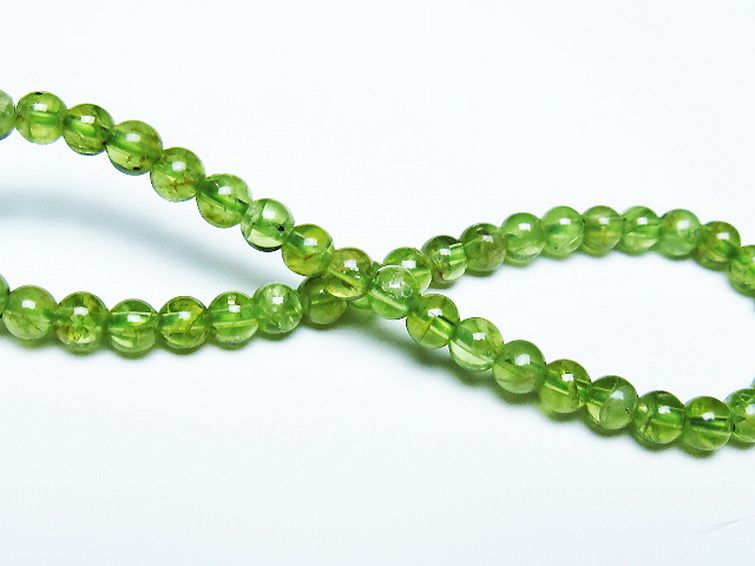 ペリドット ブレスレット 4mm [T283-10592] 2枚目