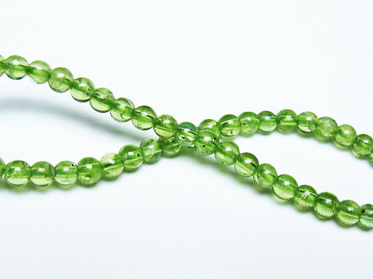 ペリドット ブレスレット 4mm [T283-10621] 2枚目