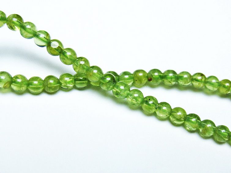ペリドット ブレスレット 4mm [T283-10626] 2枚目