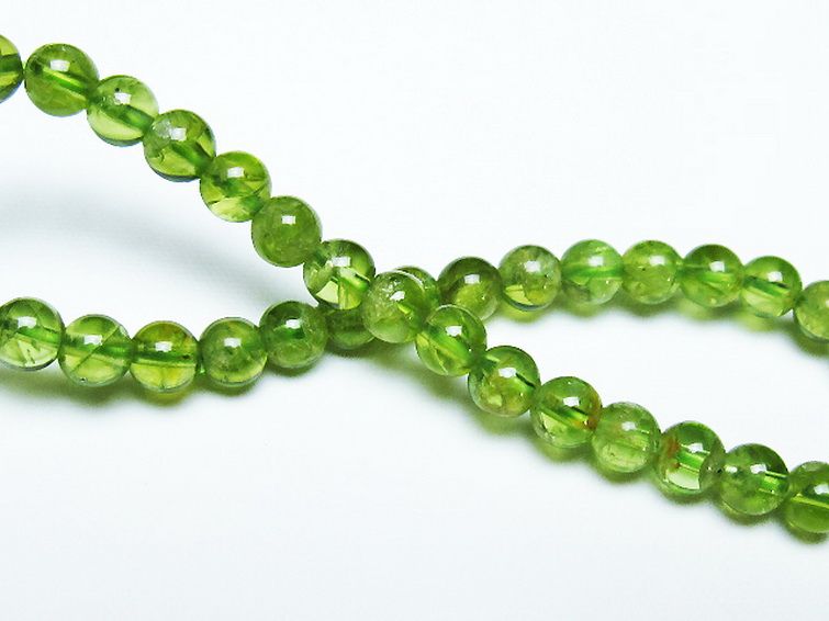 ペリドット ブレスレット 5mm [T283-10647] 2枚目