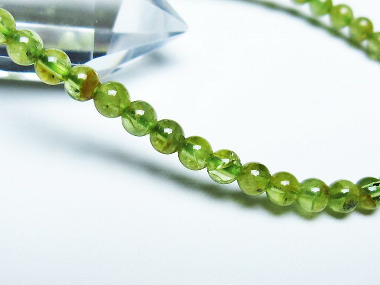 ペリドット ブレスレット 4mm [T283-10693] 3枚目