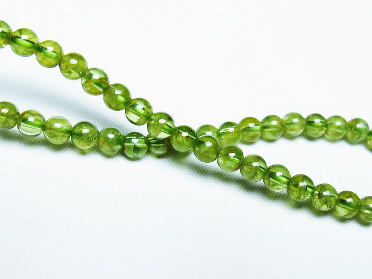ペリドット ブレスレット 4mm [T283-10816] 2枚目