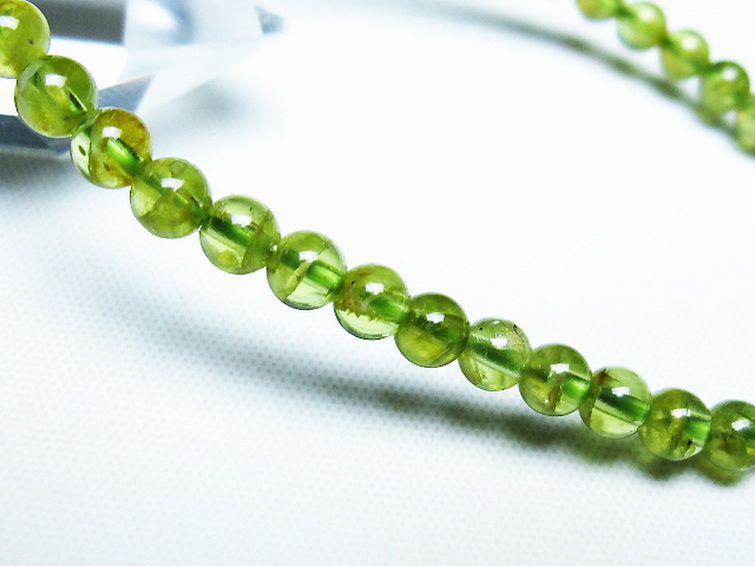 ペリドット ブレスレット 4mm [T283-10816] 3枚目