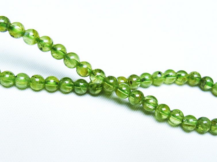 ペリドット ブレスレット 4mm [T283-10822] 2枚目
