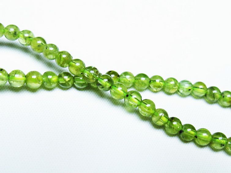 ペリドット ブレスレット 4mm [T283-10825] 2枚目