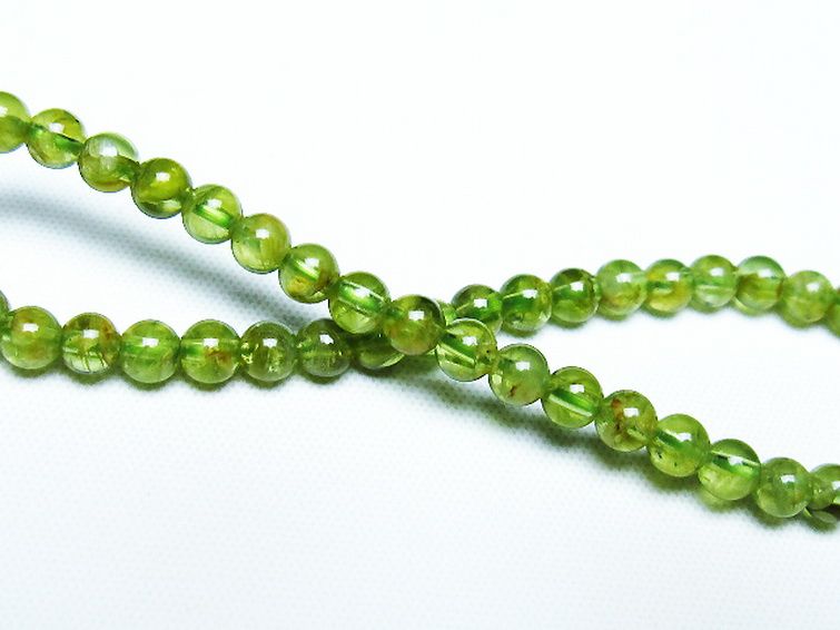 ペリドット ブレスレット 4mm [T283-10829] 2枚目