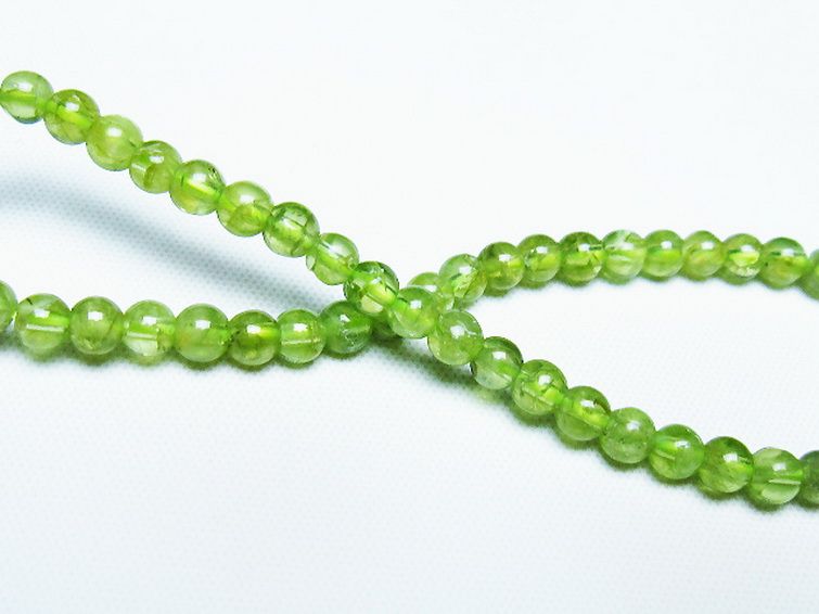 ペリドット ブレスレット 4mm [T283-10835] 2枚目