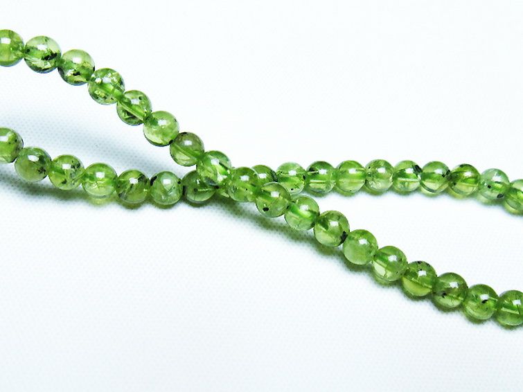 ペリドット ブレスレット 4mm [T283-10836] 2枚目