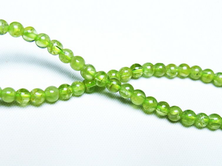 ペリドット ブレスレット 4mm [T283-10839] 2枚目