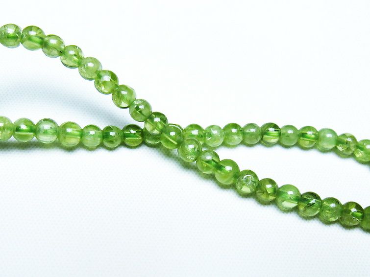 ペリドット ブレスレット 4mm [T283-10843] 2枚目