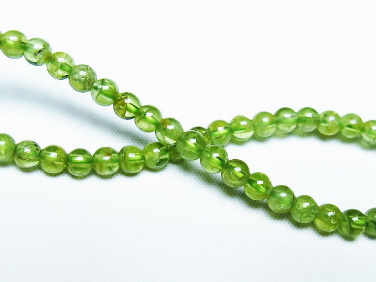 ペリドット ブレスレット 4mm [T283-10851] 2枚目