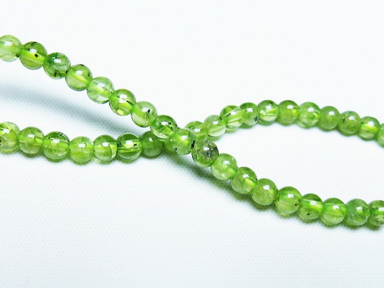 ペリドット ブレスレット 4mm [T283-10853] 2枚目