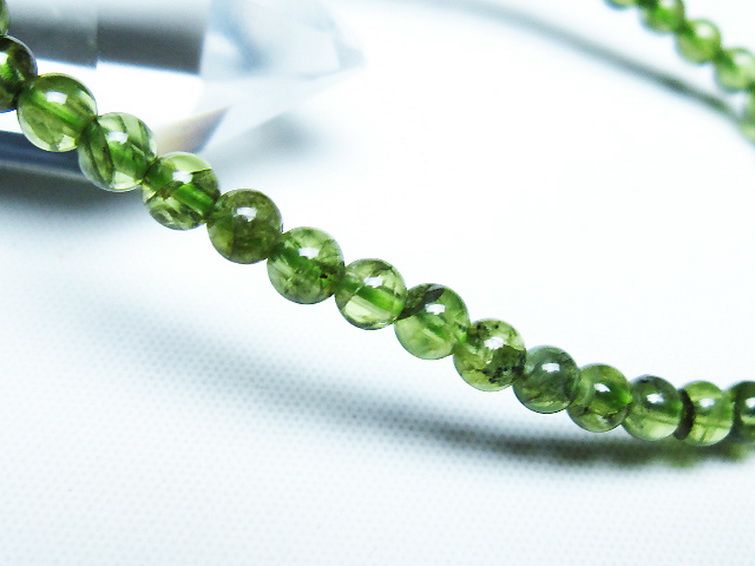 ペリドット ブレスレット 4mm [T283-10857] 3枚目