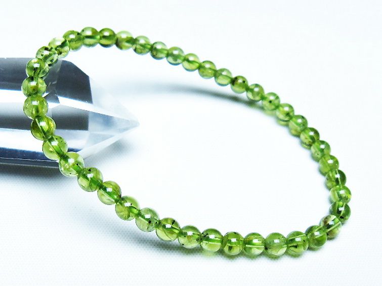 ペリドット ブレスレット 5mm [T283-10880] 1枚目