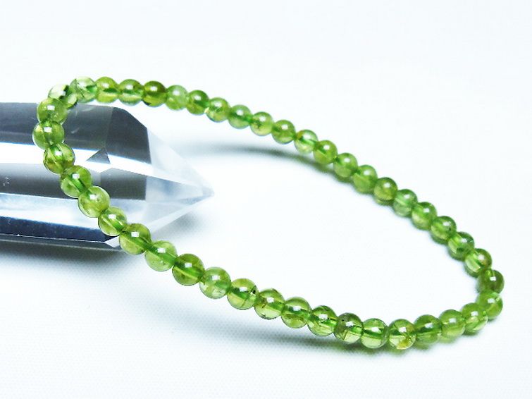 ペリドット ブレスレット 5mm [T283-10907] 1枚目