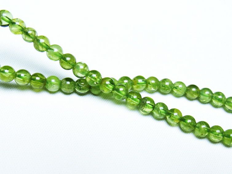 ペリドット ブレスレット 5mm [T283-10907] 2枚目