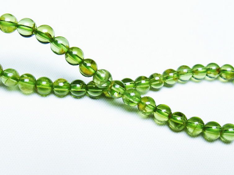 ペリドット ブレスレット 5mm [T283-10917] 2枚目