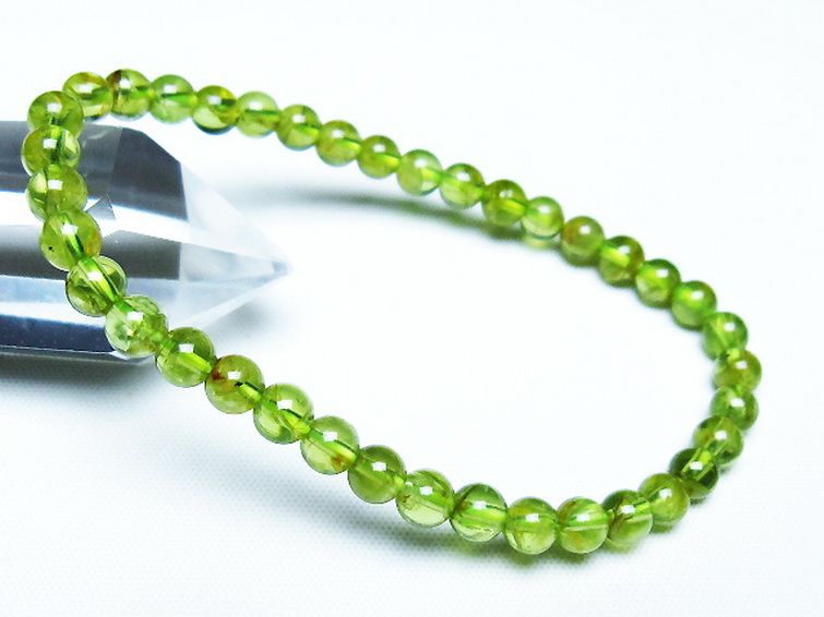 ペリドット ブレスレット 5mm [T283-10923] 1枚目
