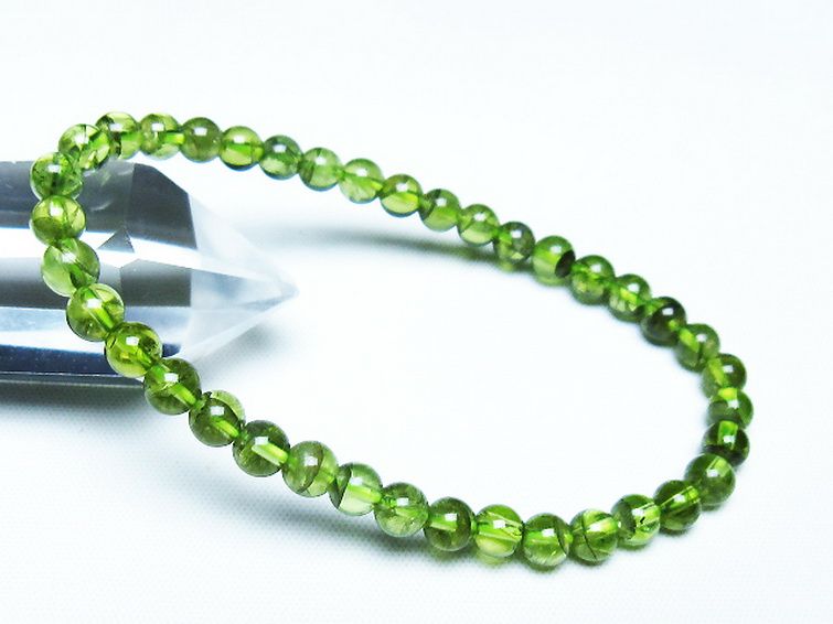 ペリドット ブレスレット 5mm [T283-10927] 1枚目