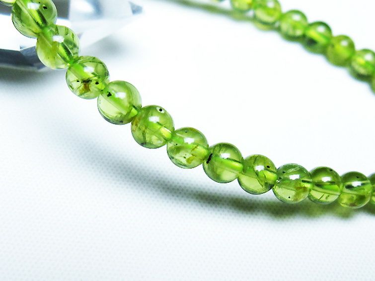 ペリドット ブレスレット 5mm [T283-10929] 3枚目