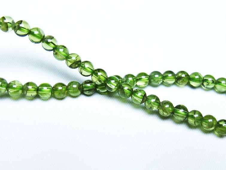 ペリドット ブレスレット 4mm [T283-10938] 2枚目