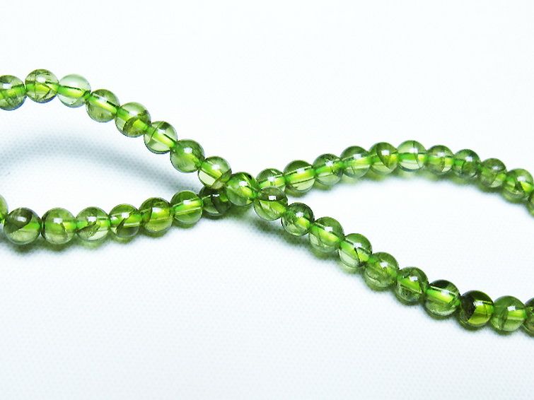 ペリドット ブレスレット 4mm [T283-10940] 2枚目