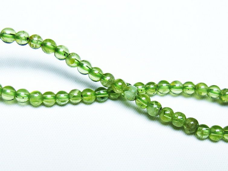 ペリドット ブレスレット 4mm [T283-10941] 2枚目