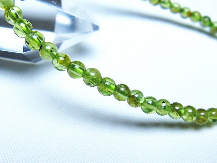 ペリドット ブレスレット 4mm [t283-11053] 3枚目