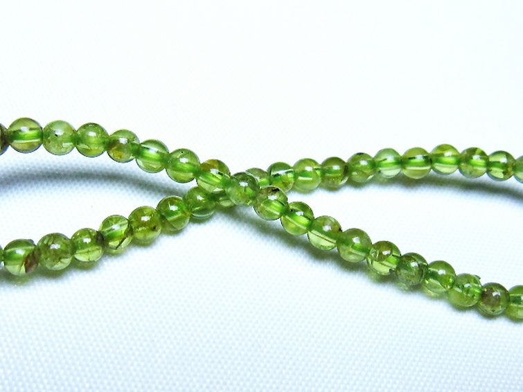 ペリドット ブレスレット 4mm [t283-11055] 2枚目