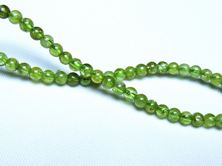 ペリドット ブレスレット 4mm [t283-11056] 2枚目