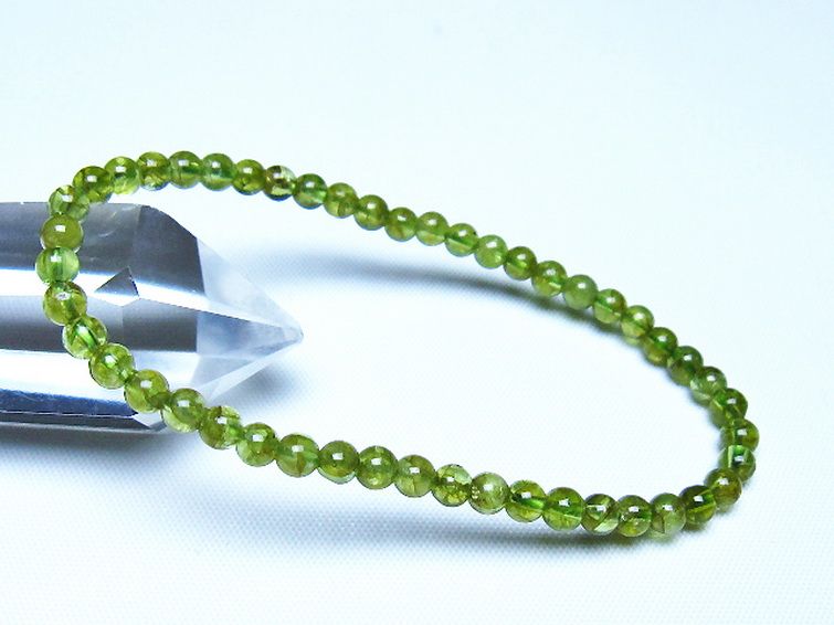 ペリドット ブレスレット 4mm [t283-11063] 1枚目