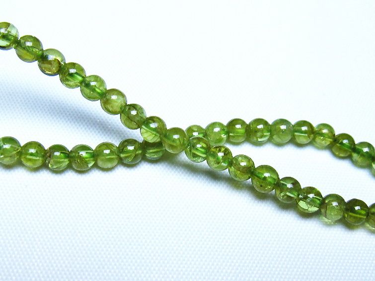 ペリドット ブレスレット 4mm [t283-11063] 2枚目