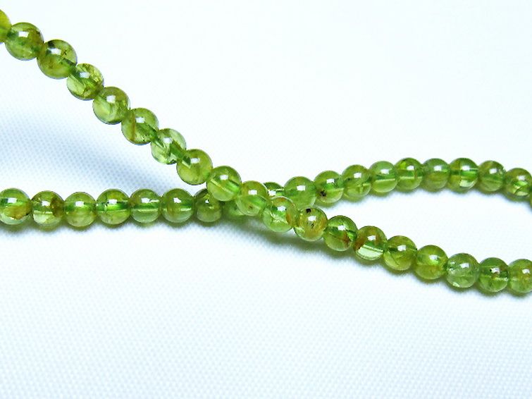 ペリドット ブレスレット 4mm [t283-11065] 2枚目